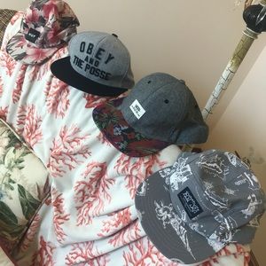 Adjustable hats not worn many times clean